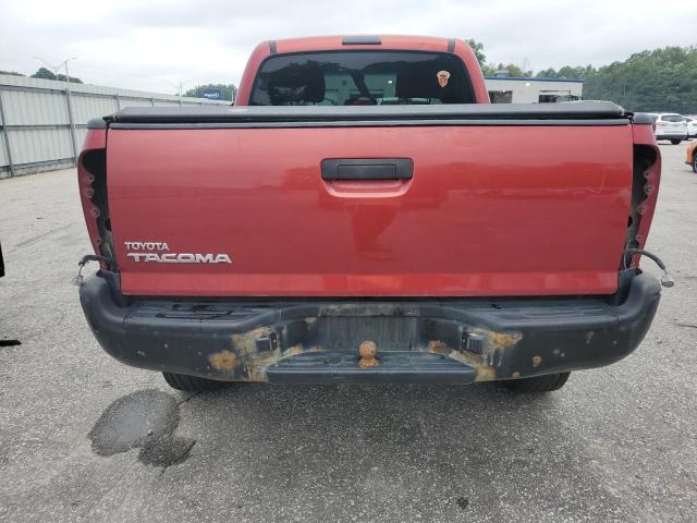 5TEPX42N78Z498106 - 2008 TOYOTA TACOMA RED photo 6
