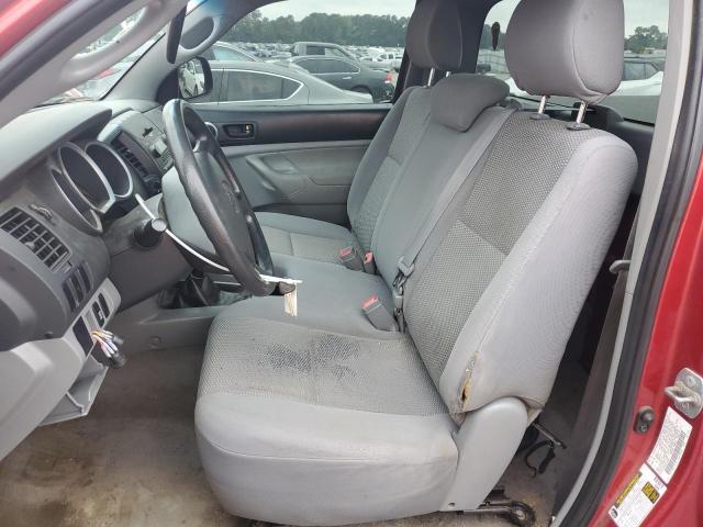 5TEPX42N78Z498106 - 2008 TOYOTA TACOMA RED photo 7