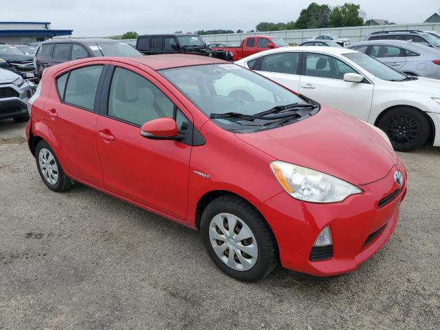 JTDKDTB39C1500730 - 2012 TOYOTA PRIUS C RED photo 4