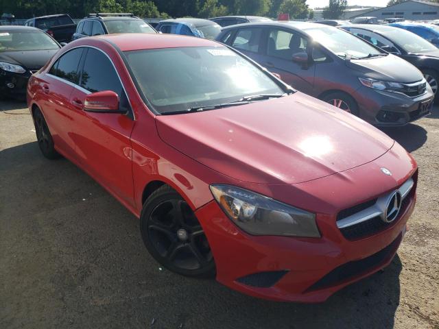 WDDSJ4GB7EN152488 - 2014 MERCEDES-BENZ CLA 250 4MATIC RED photo 4