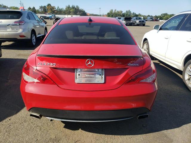 WDDSJ4GB7EN152488 - 2014 MERCEDES-BENZ CLA 250 4MATIC RED photo 6