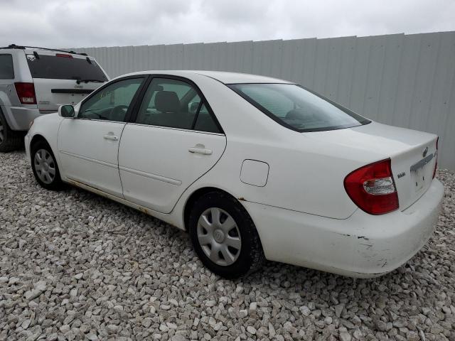 4T1BE32K02U088369 - 2002 TOYOTA CAMRY LE WHITE photo 2