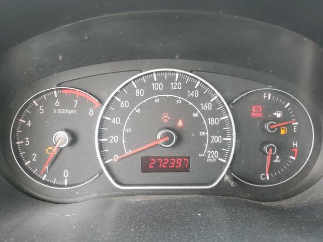 JS2YA411085100599 - 2008 SUZUKI SX4 BLACK photo 9