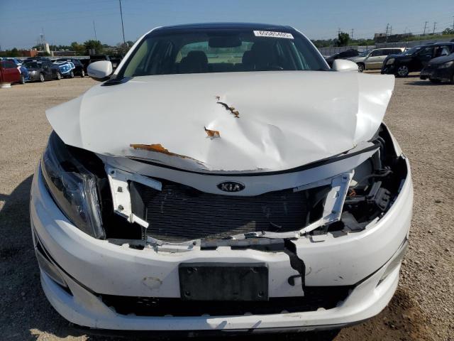 5XXGN4A72FG452316 - 2015 KIA OPTIMA EX WHITE photo 5