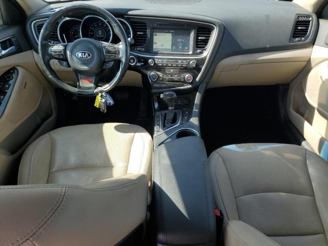 5XXGN4A72FG452316 - 2015 KIA OPTIMA EX WHITE photo 8