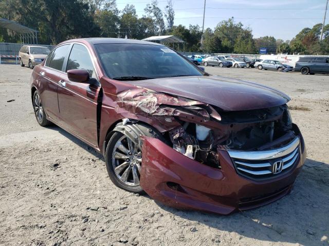 1HGCP3F85BA019777 - 2011 HONDA ACCORD EXL BURGUNDY photo 1