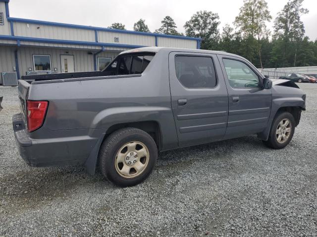 5FPYK1F51AB003182 - 2010 HONDA RIDGELINE RTL GRAY photo 3