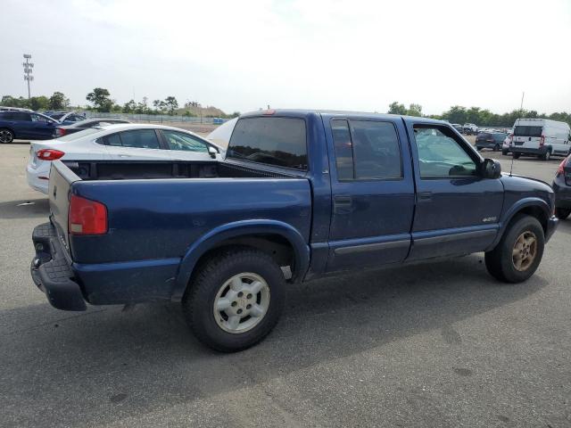 1GCDT13X44K125259 - 2004 CHEVROLET S TRUCK S10 BLUE photo 3