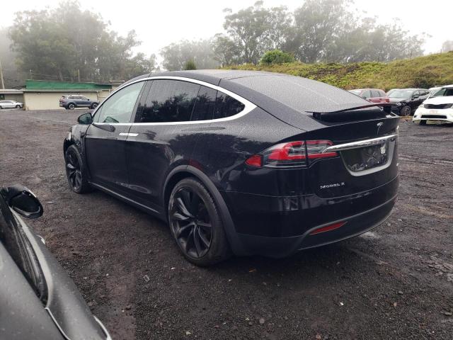 5YJXCAE26HF035645 - 2017 TESLA MODEL X BLACK photo 2