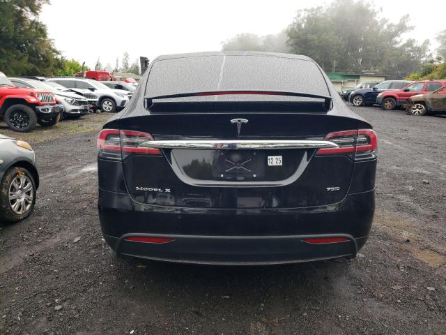 5YJXCAE26HF035645 - 2017 TESLA MODEL X BLACK photo 6