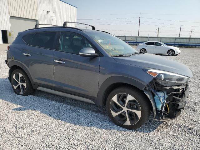 KM8J3CA22HU536221 - 2017 HYUNDAI TUCSON LIMITED GRAY photo 4