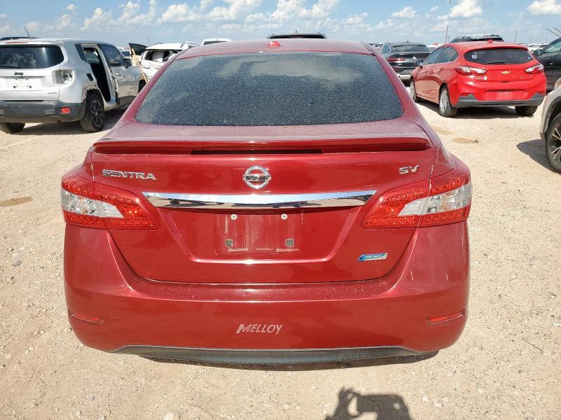 3N1AB7AP9DL664151 - 2013 NISSAN SENTRA S Rot Foto 6