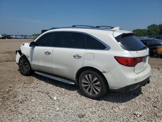 5FRYD4H66EB048505 - 2014 ACURA MDX TECHNOLOGY Blanc photo 2