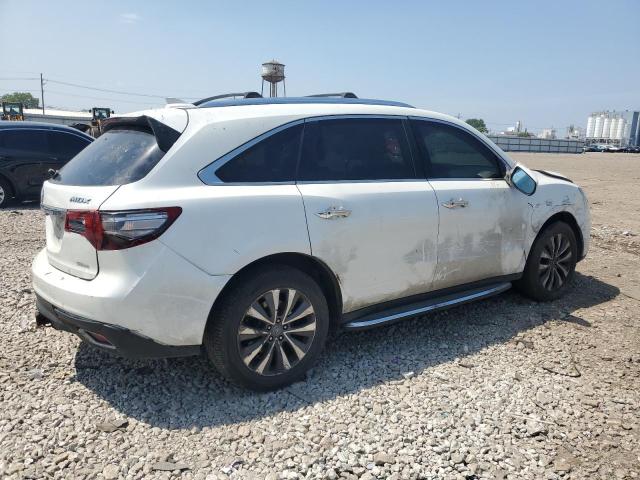 5FRYD4H66EB048505 - 2014 ACURA MDX TECHNOLOGY Blanc photo 3