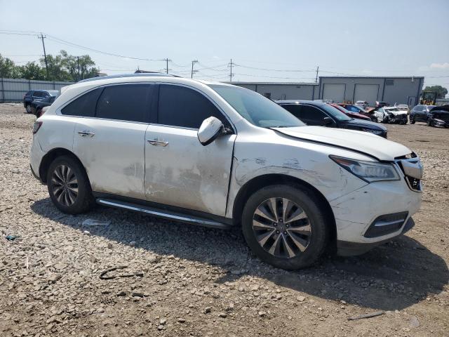 5FRYD4H66EB048505 - 2014 ACURA MDX TECHNOLOGY Blanc photo 4
