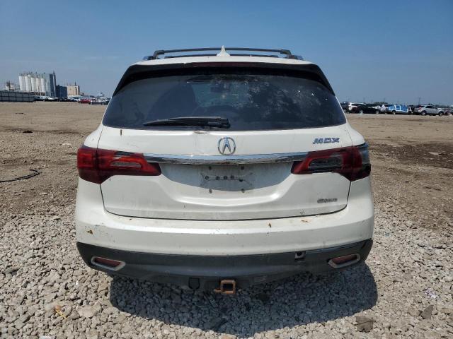 5FRYD4H66EB048505 - 2014 ACURA MDX TECHNOLOGY Blanc photo 6