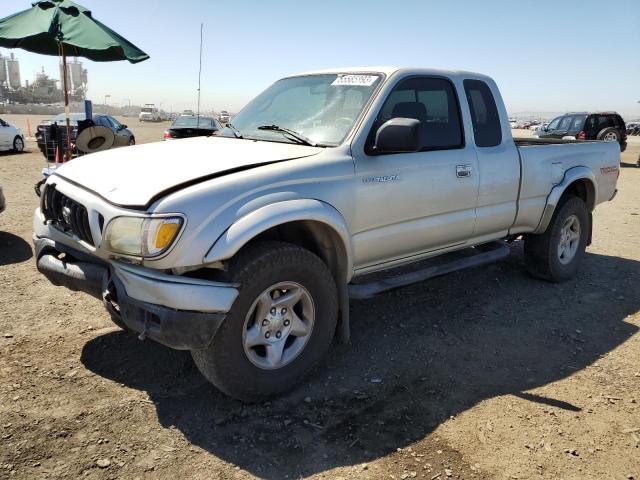 5TESN92N42Z039846 - 2002 TOYOTA TACOMA XTRACAB PRERUNNER ვერცხლისფერი ფოტო 1