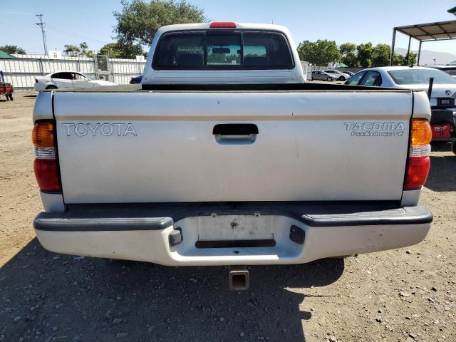 5TESN92N42Z039846 - 2002 TOYOTA TACOMA XTRACAB PRERUNNER ვერცხლისფერი ფოტო 6