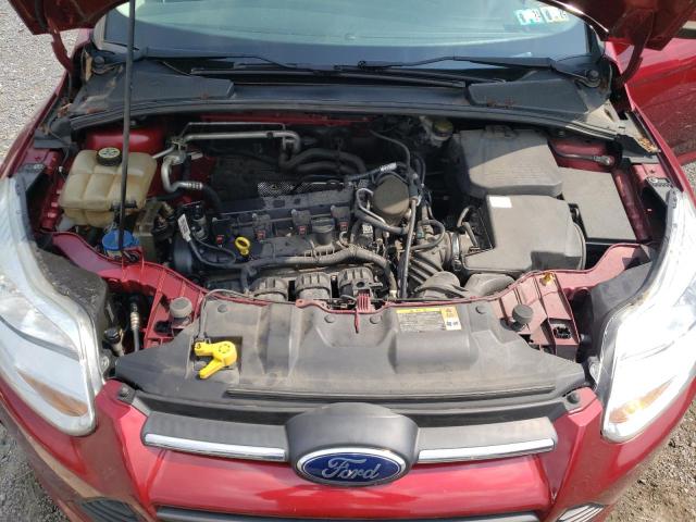 1FADP3F28DL304971 - 2013 FORD FOCUS SE RED photo 11