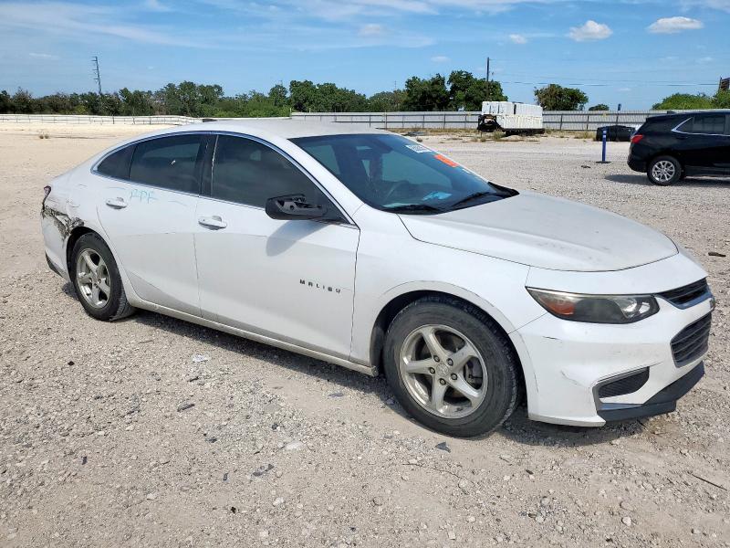 1G1ZB5ST2GF191300 - 2016 CHEVROLET MALIBU LS Blanc photo 4