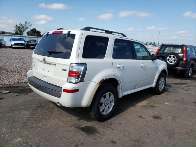 4M2CN9BG9AKJ03642 - 2010 MERCURY MARINER WHITE photo 3