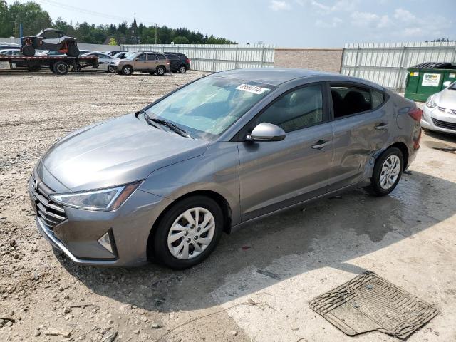 5NPD74LF9KH452037 - 2019 HYUNDAI ELANTRA SE GRAY photo 1