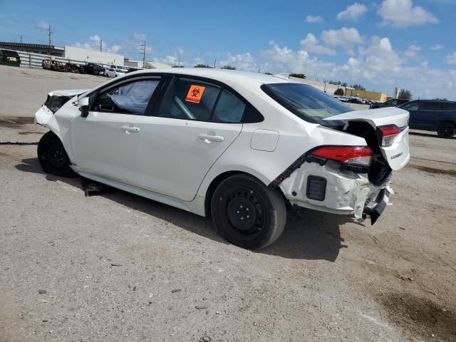 5YFEPMAE1MP250944 - 2021 TOYOTA COROLLA LE WHITE photo 2