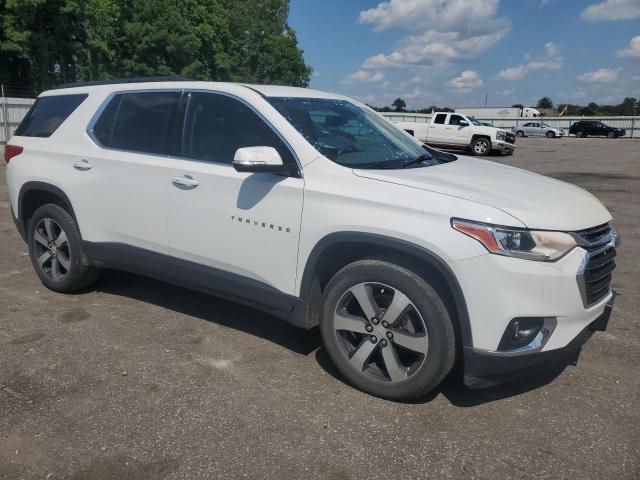 1GNERHKW3KJ168845 - 2019 CHEVROLET TRAVERSE LT WHITE photo 4