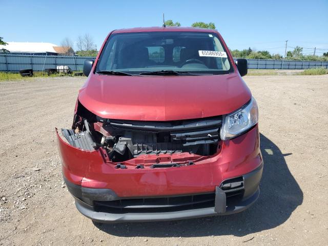 3N63M0YN1HK698251 - 2017 CHEVROLET CITY EXPRESS LS RED photo 5