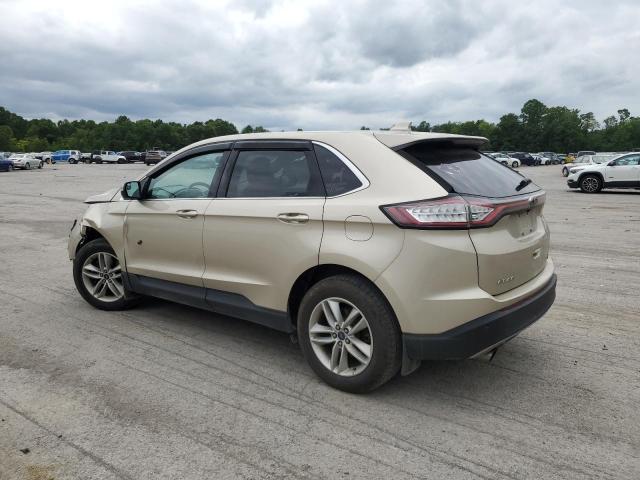 2FMPK4J90JBC43302 - 2018 FORD EDGE SEL CREAM photo 2
