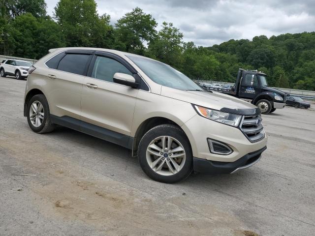 2FMPK4J90JBC43302 - 2018 FORD EDGE SEL CREAM photo 4