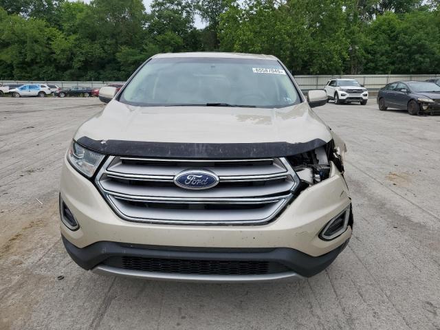 2FMPK4J90JBC43302 - 2018 FORD EDGE SEL CREAM photo 5