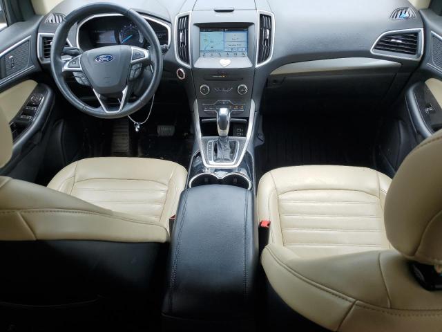 2FMPK4J90JBC43302 - 2018 FORD EDGE SEL CREAM photo 8