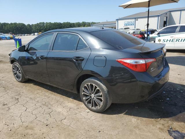 5YFBURHE4FP259476 - 2015 TOYOTA COROLLA L BLACK photo 2