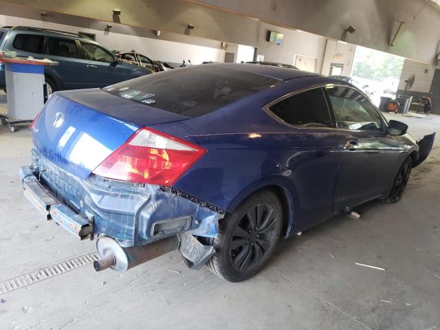 1HGCS12779A012212 - 2009 HONDA ACCORD EX BLUE photo 3