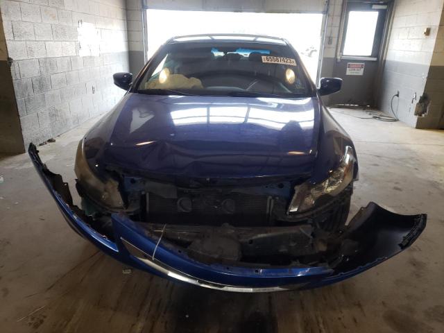 1HGCS12779A012212 - 2009 HONDA ACCORD EX BLUE photo 5