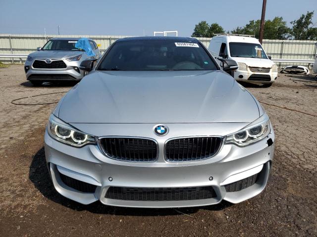 WBA3R5C55FK189603 - 2015 BMW 435 XI SILVER photo 5