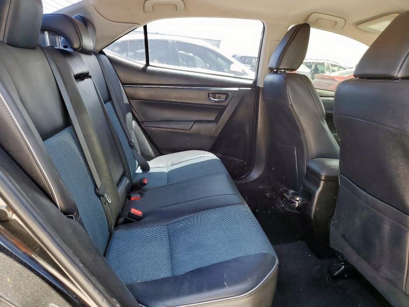 5YFBURHE8GP568384 - 2016 TOYOTA COROLLA L BLACK photo 10