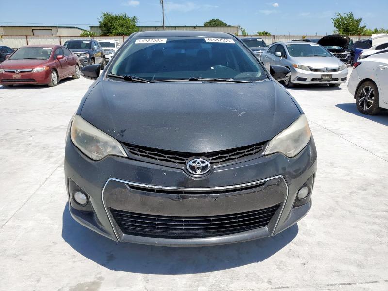 5YFBURHE8GP568384 - 2016 TOYOTA COROLLA L BLACK photo 5