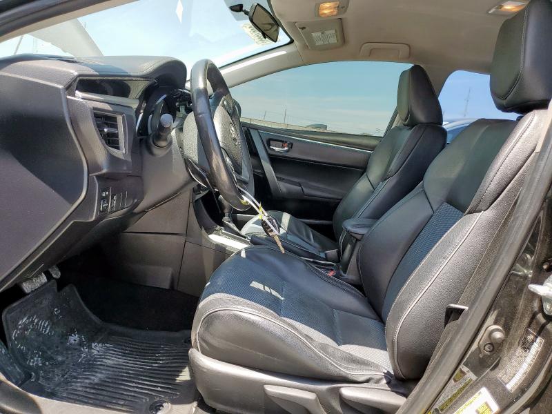 5YFBURHE8GP568384 - 2016 TOYOTA COROLLA L BLACK photo 7