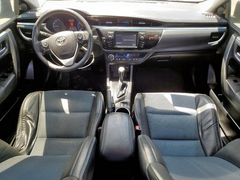 5YFBURHE8GP568384 - 2016 TOYOTA COROLLA L BLACK photo 8