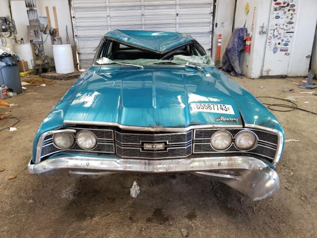 9H06F534398 - 1969 MERCURY MONTEGO TEAL photo 5