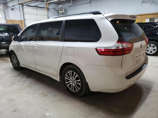 5TDYZ3DC8KS018258 - 2019 TOYOTA SIENNA XLE 白色 照片 2