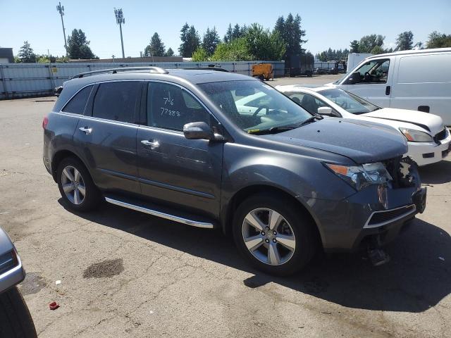 2HNYD2H48BH529814 - 2011 ACURA MDX TECHNOLOGY Gris foto 4