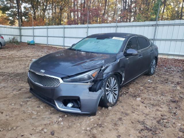 KNALC4J11H5083324 - 2017 KIA CADENZA PREMIUM CHARCOAL photo 2