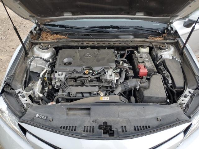 4T1B11HK9JU135274 - 2018 TOYOTA CAMRY L SILVER photo 11