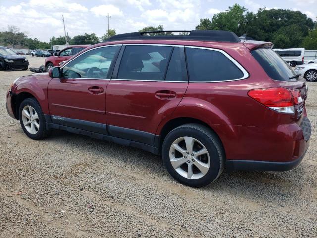 4S4BRBNC6E3239082 - 2014 SUBARU OUTBACK 2.5I LIMITED RED photo 2