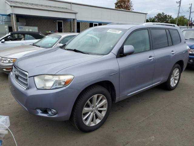 JTEEW44A682011661 - 2008 TOYOTA HIGHLANDER HYBRID LIMITED BLUE photo 1