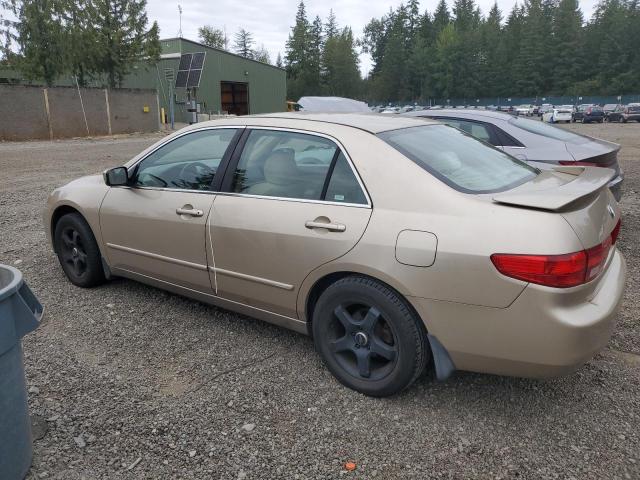 1HGCM56785A019613 - 2005 HONDA ACCORD EX GOLD photo 2