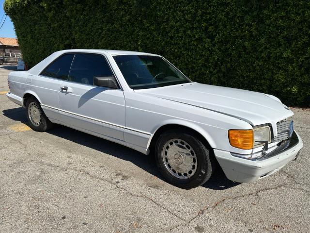 WDBCA45E1LA555252 - 1990 MERCEDES-BENZ 560 SEC WHITE photo 1